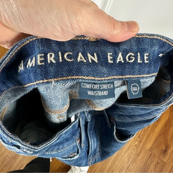 American Eagle Low Rise Maxi Denim Cargo Skirt Size 000 - Picture 8 of 11